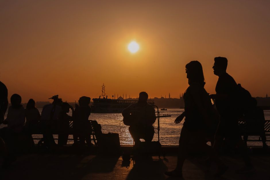 Waterfront summer concert scene near Pier Six Pavilion Baltimore