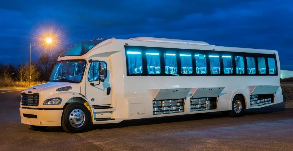56-Passenger Charter Bus