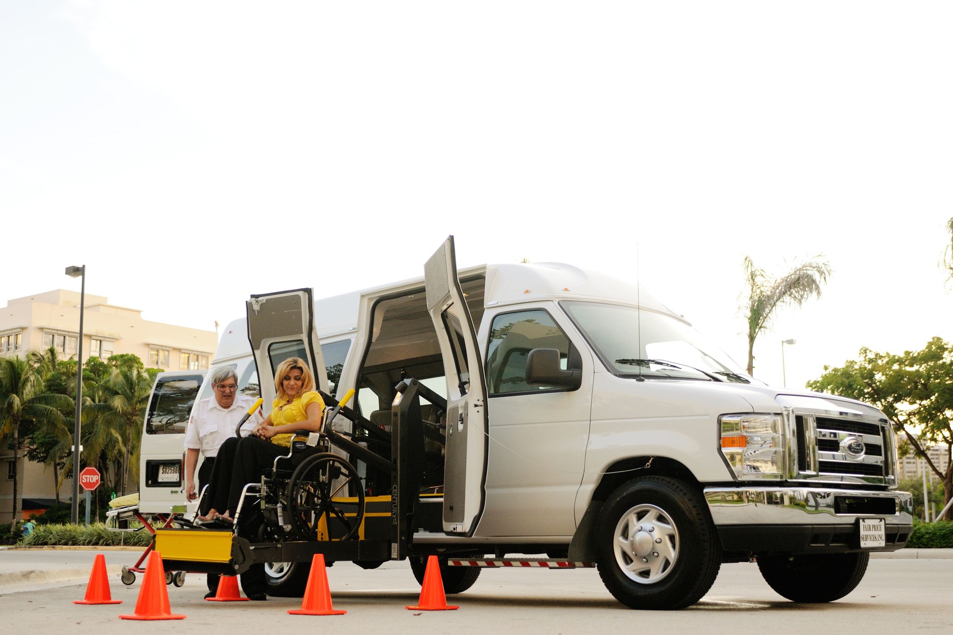 Wheelchair-Accessible Charter Bus — Baltimore