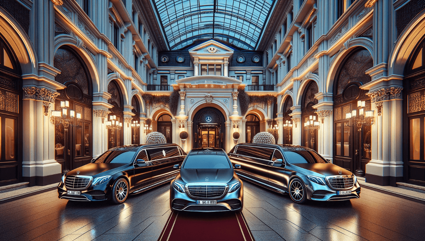 10 Passenger Mercedes Limousines