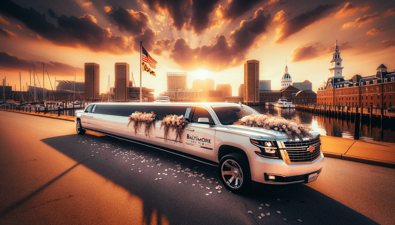 baltimore wedding limos